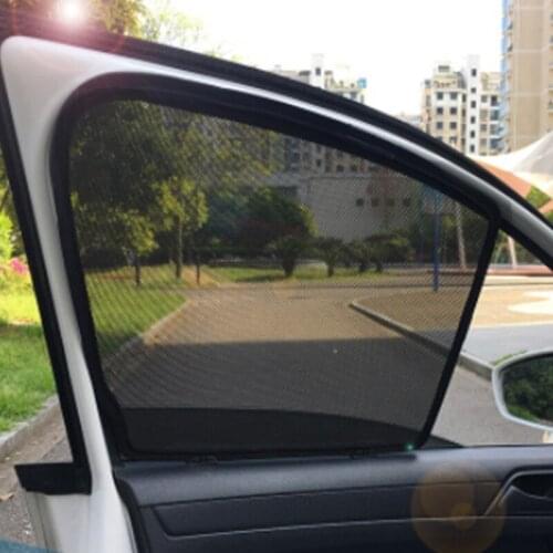 Car Window Sunscreen Heat Insulation Curtain For Audi Q3 Sport Car 2019 2020 Gauze Sunscreen Magnetic Cover