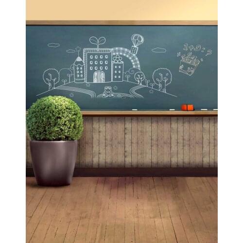 Art class photo backgrounds vinyl back to school kids drawing photography backdrop for photo studio funds kits fotografia S-1928