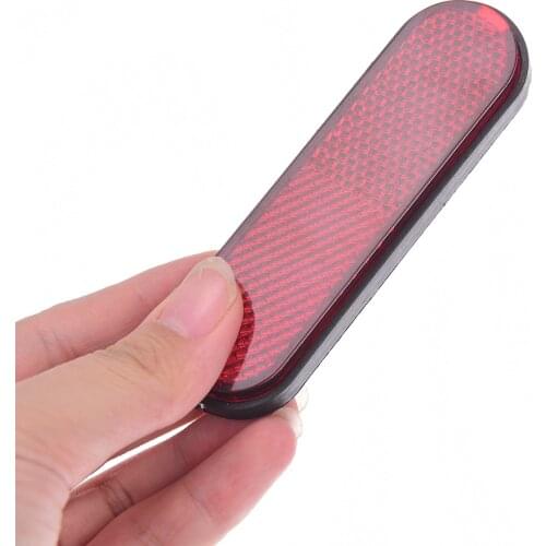 Back Reflective Board Mountain MTB Bicycle Rack Tail Safety Warning Lamp Cycling Bike Rear Reflector Light Red