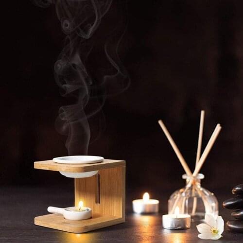 1Pc Mini Aroma Burner Candle Holder Ornament Aroma Lamp Stove Essential Oil Furnace Candlestick Home Table Furnishing Decoration