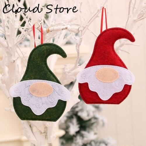 1pcs Christmas Decorations For Home Forest Old Man Cloth Pendant Christmas Xmas Advent Hanging Decor Accessories
