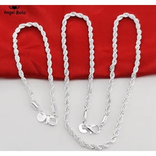 2pcs/set Wholesale High Quality 925 Sterling Silver Fashion Jewelry Necklace Grape Bracelet Drop Shipping