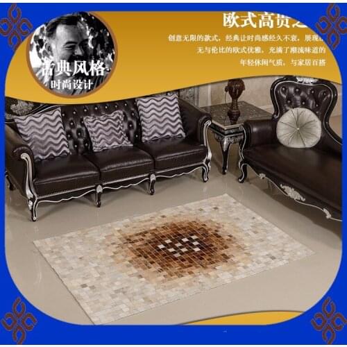 2018 free shipping 100% natural genuine cowhide zebra rugs for sale