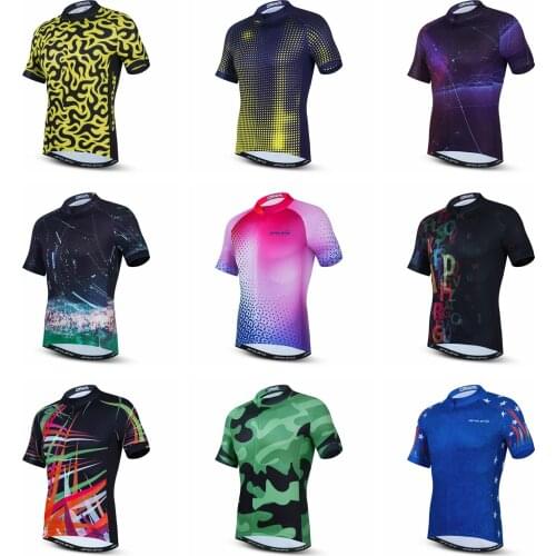 2021 Cycling Jersey Men Summer Short Sleeve Bicycle Jackets Ropa Ciclismo MTB Road Cycle Clothes Quick dry Bike Jersey Shirts