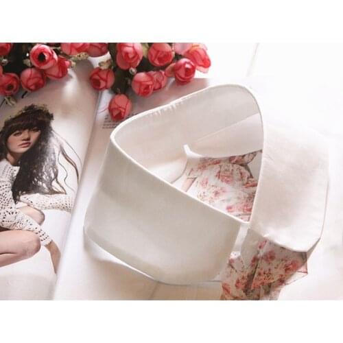 40GC Classic Collar Shirt Fake Collar Tie Vintage Detachable Collar False Collar Lapel Blouse Top Women/Men Clothes Accessories