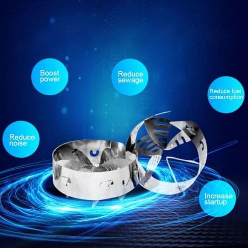 Drop Car Turbocharger Adapter Air Intake Gas Fuel Saver Fan Modified Accelerator General Purpose Portable Turbocharger