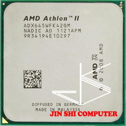 Free Shipping AMD CPU Athlon X4 645 3.1GHz Quad-Core CPU Processor X4-645 ADX645WFK42GM 95W Socket AM3 938pin