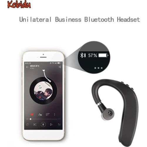 Bluetooth Headset Bluetooth 5.0 Business Earphone Headphones Mini Wireless Earphone Hanging Sport Headphones