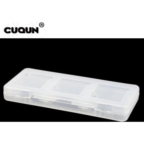 White/Balck 6 in1 Game Card Case Box for Nintend DS Lite for N DS L for ND S Cartridge Box Hot for 3DS 3DSXL NEW3DS new3DsXL