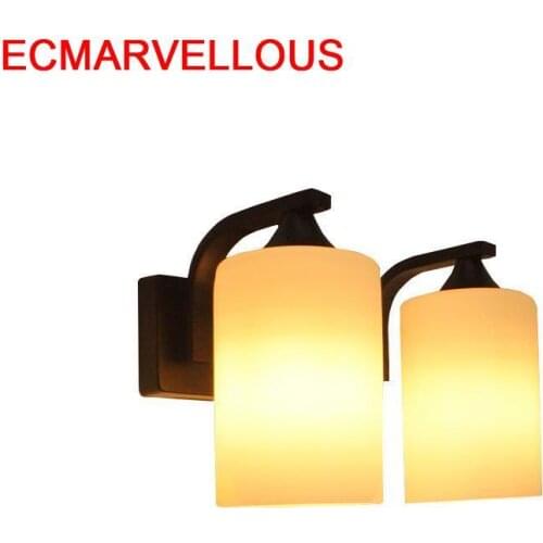 Coiffeuse Avec Miroir Tete De Lit Sconce Vanity Deco Indoor Lighting For Home Bedroom Light Applique Murale Luminaire Wall Lamp