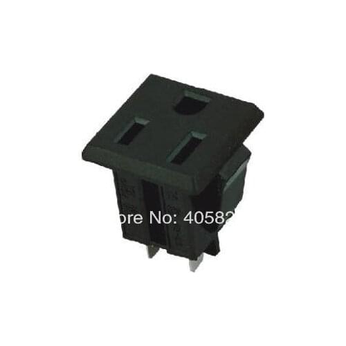 AC Power Socket AS-09,AC inlet,include rocker switch inside