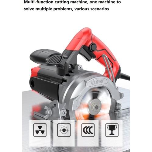 Electric motor small household multi-function high-power marble machine ceramic tile cutting machine stone woodworking electric