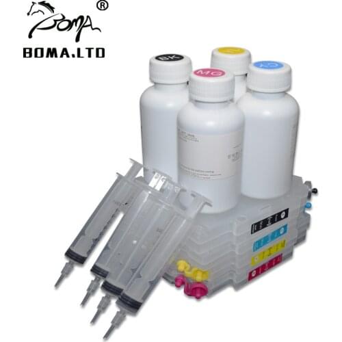 4 Color/Lot Refill Ink Cartridge With Sublimation Ink For Ricoh SG3100 SG2100 With Permanent ARC Chip