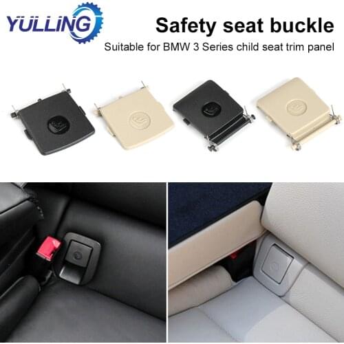 For BMW 3 Series E92 E93 Car Rear Seat Hook Car Rear Seat Hook Child Seat Cover Seat Anchor Cover Safety Belt Anchor Cover