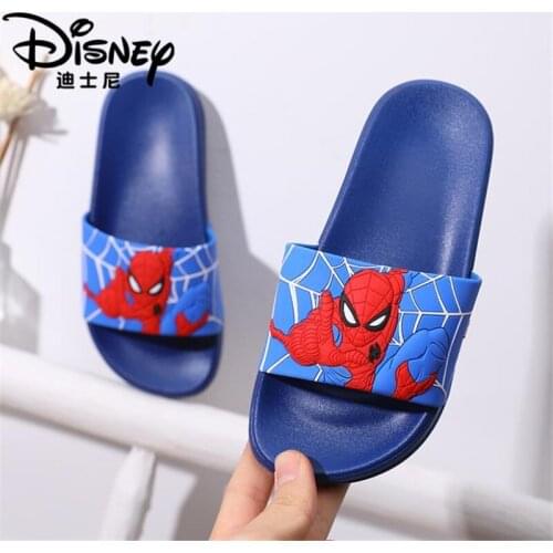 Disney2021 new cartoon boy slippers antiskid summer parent-child swimming beach the residential indoor soft shoes