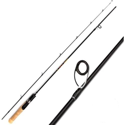 2021 New Ultralight Carbon Lure Fishing Rod 1.8m 2 Section Soft Probale Fishing Pole 99% Carbon Spinning rods fishing spinning