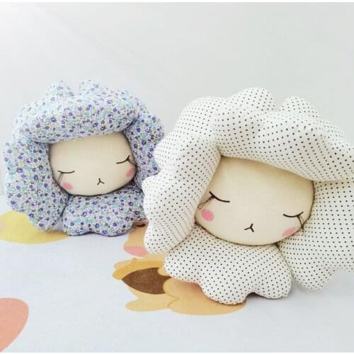 Nordic Style Ins New Cotton Creative Petals Smiley Face Cloud Wall Decoration Childrens Room Wall Decoration Scene Pendant