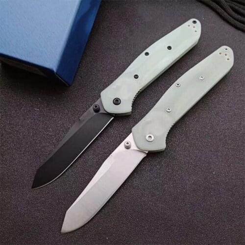 BM940 BM 940 Folding Knife Mark S30V Blade G10 Jade Handle Camping Hunting Hiking Tactical Survival Pocket Knife EDC Xmas Gift
