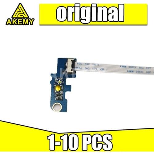 1-10 pCS original for HP 15-AX TPN-Q173 power switch button board DAG35APB8B0 100% Tested Fast Ship Free cable