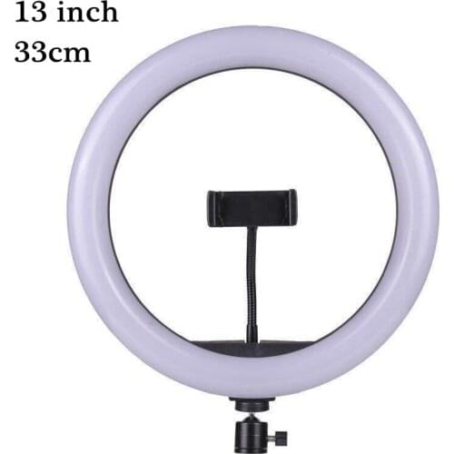 13inch 33cm USB charger New Selfie Ring Light Flash Led Camera Phone Photography Enhancing Photography for Smartphone Studio VK