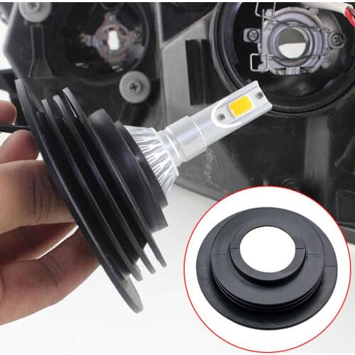 2pcs/lot Car Motorcycle LED Headlight Dust Cover Rubber Sealing Light Waterproof Dustproof Cover Cap For H1 H3 H4 H7 H8 H9 H11