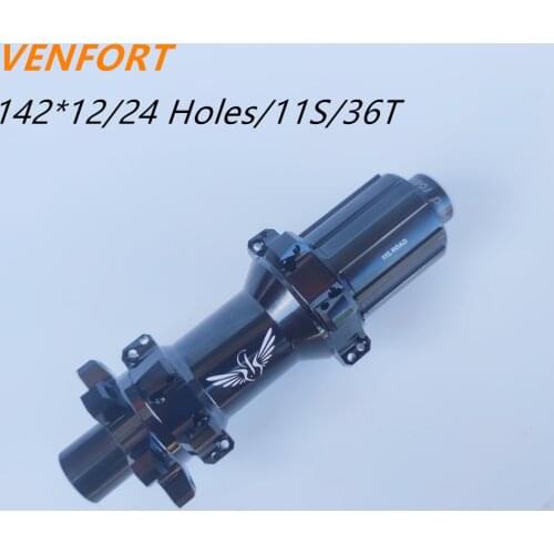 24H pin interchangeable hub brake road bicycle VENFORT A Quick Shooking XD 142 12 100135 latch Compatible 54T 4 sealed