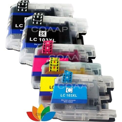 5 Compatible LC 103XL Ink Cartridge For Brother MFC-J650DW MFC-J6520DW MFC-J6720DW MFC-J6920DW MFC-J870DW MFC-J875DW Printer