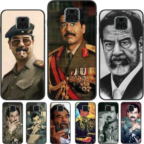 Arabic Iraq Saddam Hussein For Xiaomi Redmi Note 10 8 7 9 Pro 8T 9S Phone Case For Redmi 9 9A 9C 9T 8A 7A K40 Coque