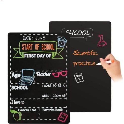 Blackboard Message Tag 30*25.5Cm Chalkboards Wooden Hanging Mini Blackboard Message Writing Board Mini Creative Small Listing