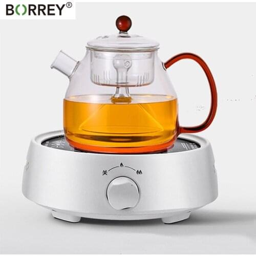 BORREY Electric Tea Stove Coffee Tea Warm Heating Base Coffee Tea Fast Heater Teapot Heater Warming Tea Coffee Teaware Holder