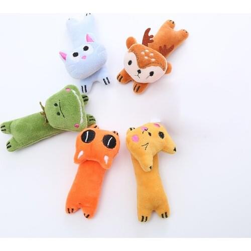 1Pcs Cat Toys Animal Modeling Toys Cute Plush Puppet Series Cat Throwing Toys Plush Puppet Cat Toys Pet Supplies Dropshipping