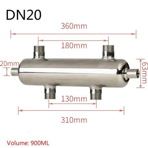 Water boiler tank hot water tank for floor heating water tank mixing boiler buffer tank mixing tank DN20 DN25 DN32 DN40