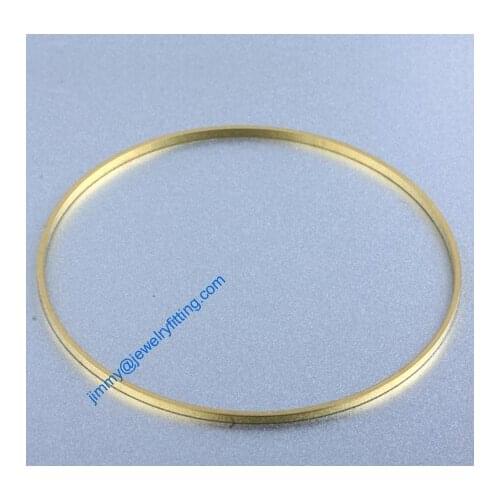 1000 PCS Raw Brass Circle 60*1.5*1mm copper Rings fashion jewelry findings jewelry Connectors Quoit