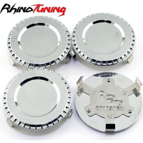 Wheel Hub Cap 4pcs 60mm 60mm Universal Auto HubCaps Rims Metal Clip Zinc Alloy Car Accessories