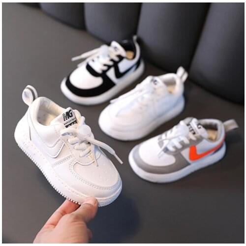 Children Sneakers Female 1-6 Years New Arrival Kids Flats for Girls Shoes Boys Running Shoe Fashion Pu Leather