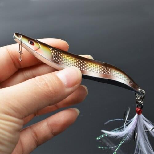 Metal Spoon Fishing Lures Vibration 3D Eyes Scales Laser Body Metal Hard Bait Feather Hook Fishing Tackle Pesca 18g 25g