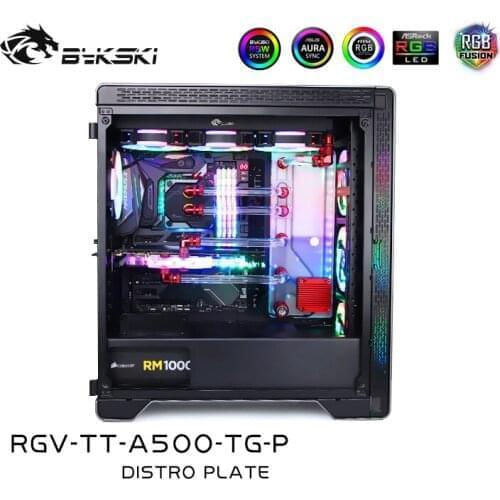 Bykski Waterway Cooling Kit For Tt A500TG Case, 5V ARGB, For Single GPU Building, RGV-TT-A500-TG-P