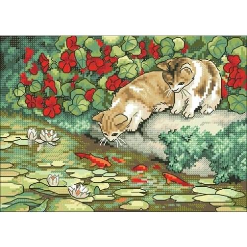 NN YIXIAO Counted Cross Stitch Kit Cross stitch RS cotton with cross stitch Haejbgqs Magazine - Dim 65071