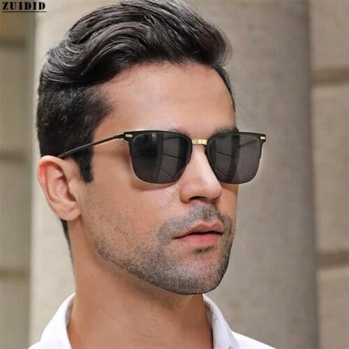 New 2021 Square Sunglasses For Men Vintage Fashion Luxury Glasses Small Frame Tide Oculos De Sol Masculino Wholesale Vendors