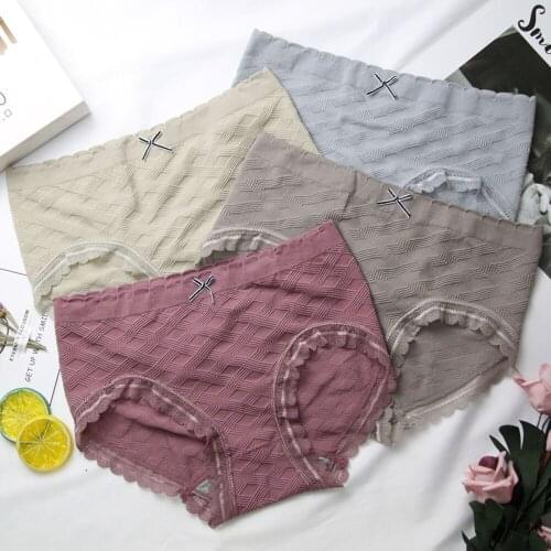 New Womens Seamless Graphene Panties Soft Briefs Ladies Cotton Sexy Underwear Crotch Healthy Breathable Intimates Lingerie