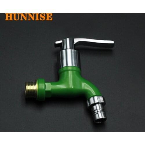 New PPR Washing Machine Bibcock Quality Inwall Mounted Plastic Garden Bibcock Home Washing Machine Tap