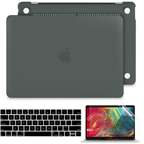 Transparent Hard Case For New Macbook Pro Air 13 16 inch 2020 A2179 A2338 A2251 A2289 A2141 touch bar Screen film+keyboard cover