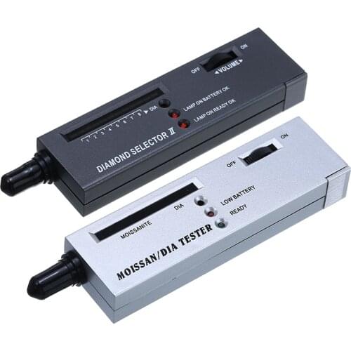 Diamond & Moissanite Tester Gemstone Jewelry Testing Pen Tools Set With Cases For Stones Dimension Measurement