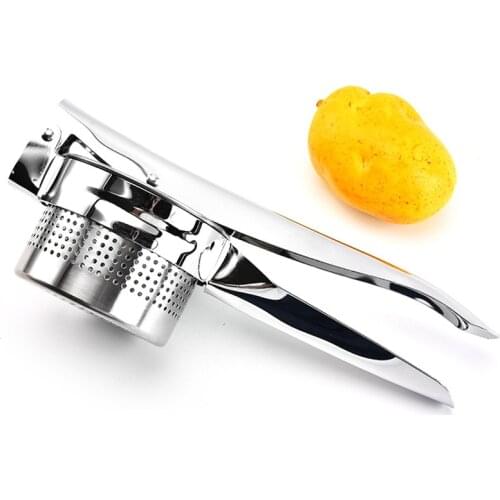 Manual Potato Smashers Stainless Steel Vegetable Ricers Kitchen Accessories Kitchen Gadgets Cooking Tools Fruit Press Maker 35