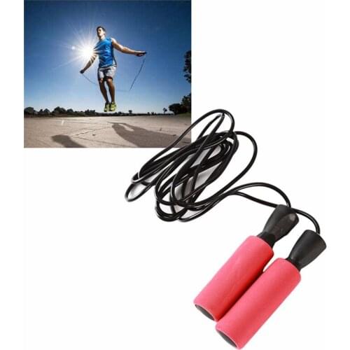 Jump Ropes Sports Fitness Adjustable Fast Speed Jump Skip Rope Skipping Wire