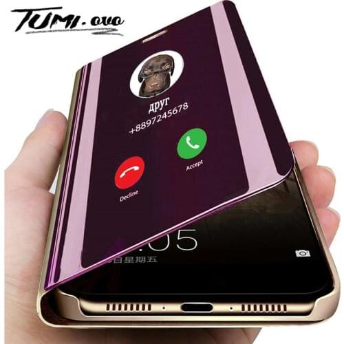 Smart Mirror Flip Case For Xiaomi Poco X3 NFC M3 F2 Pro F3 X2 Mi 10 Ultra 11 Lite 10i 10T Redmi Note 9 Pro 10 4G 10x 5G K30 K40