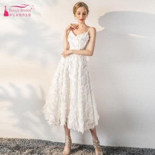 TANYA BRIDAL Women's Dresses Below The Knee
