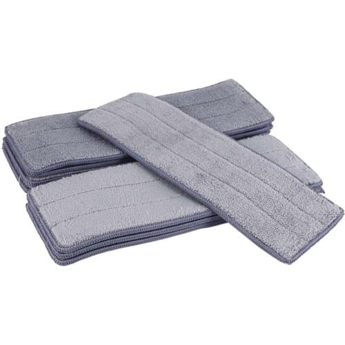 8 PCS Replace Mop Cloth Rags for Xiaomi Mijia Deerma Water Spray Mop 360 Rotating Cleaning Cloth Head Wooden Carbon Fibe