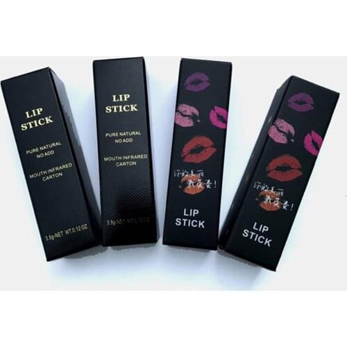 Lip gloss boxes packaging custom ivory board