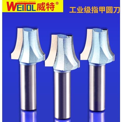 WeiTol free shipping 1 pcs 1/2 inch 12.7mm CNC woodworking finger bit Trimming Bit Tools Redwood Furniture Wood Cutter